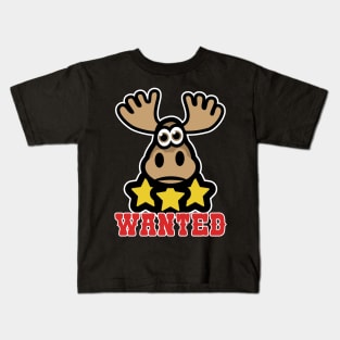 Three Star Moose Kids T-Shirt